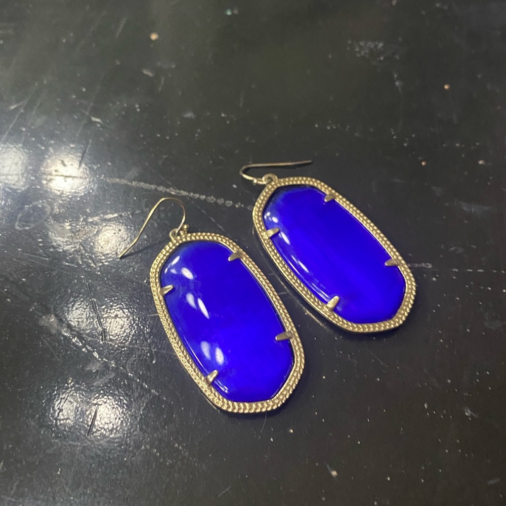 Royal Blue Kendra Scott Earrings